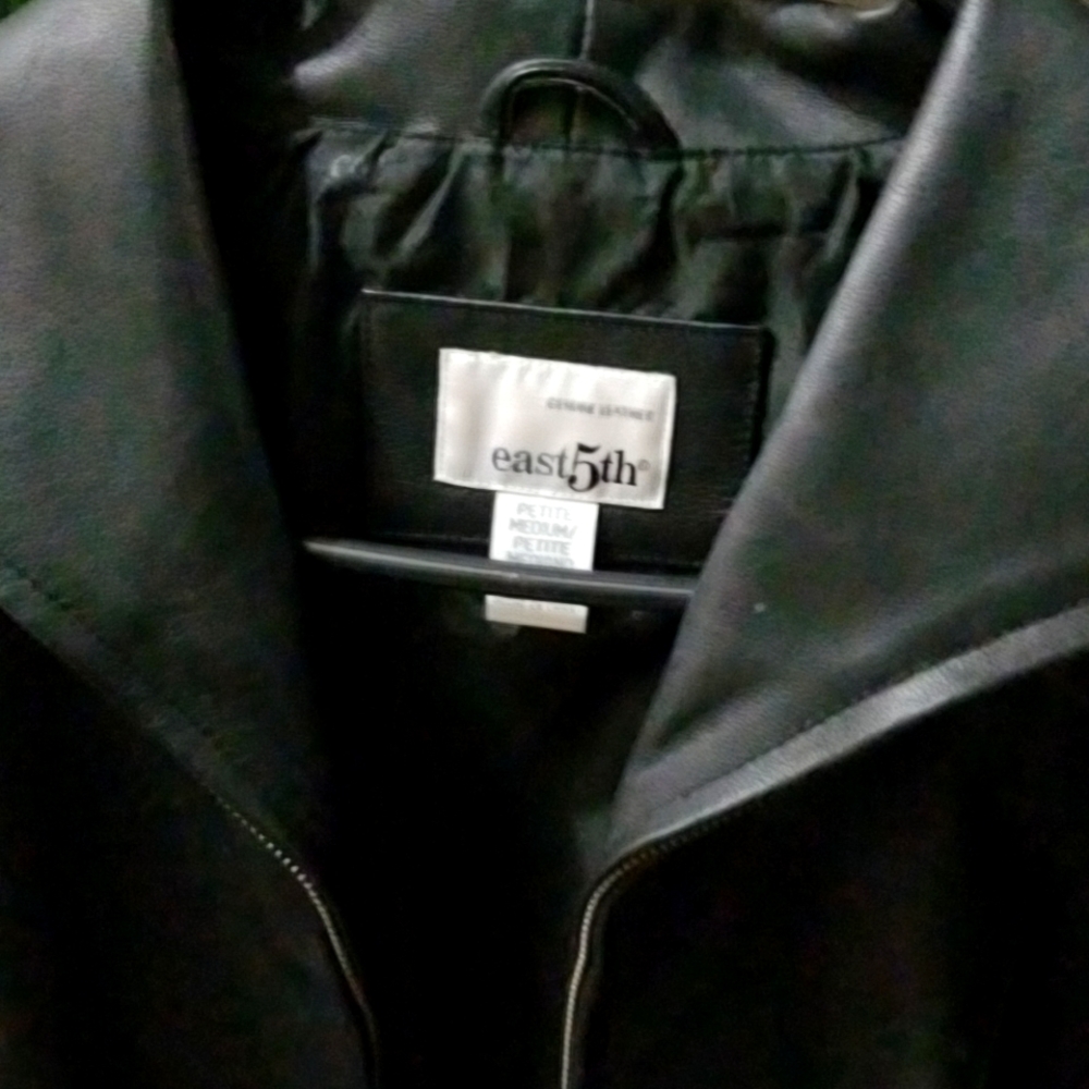 Women's leather jacket